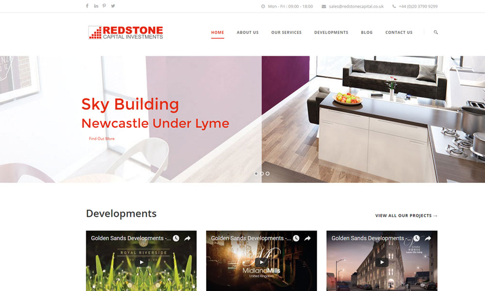 Red Stone Capital website