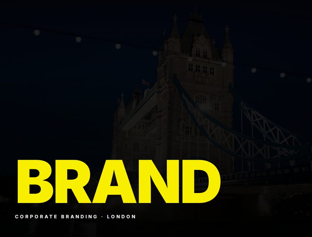 Corporate branding design in London by Smart Graphix